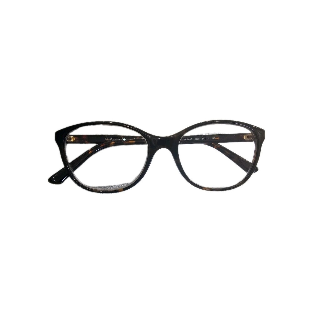 LensCrafters EC2008 Women's Eyeglasses Frame, 1002 Dark Tortoise, 54-17-145 #412